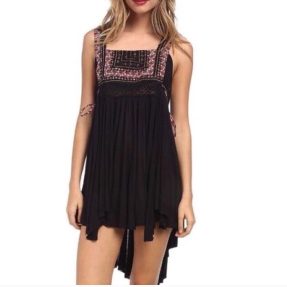 🥂HP🥂Free People Night in Delhi Tunic Dress🍾 - Picture 4 of 4